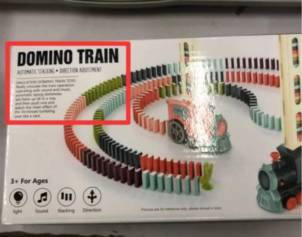 Domino Train Toys Jouets
